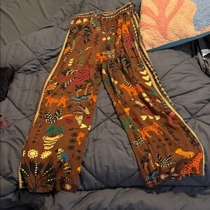 FARM Rio Multicolor Animal Print Pants
